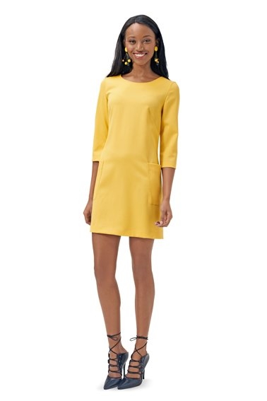 Burda robe droite top