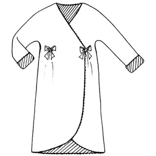 Patron Frégoli 165 - Robe de chambre réversible fille 4 à ...