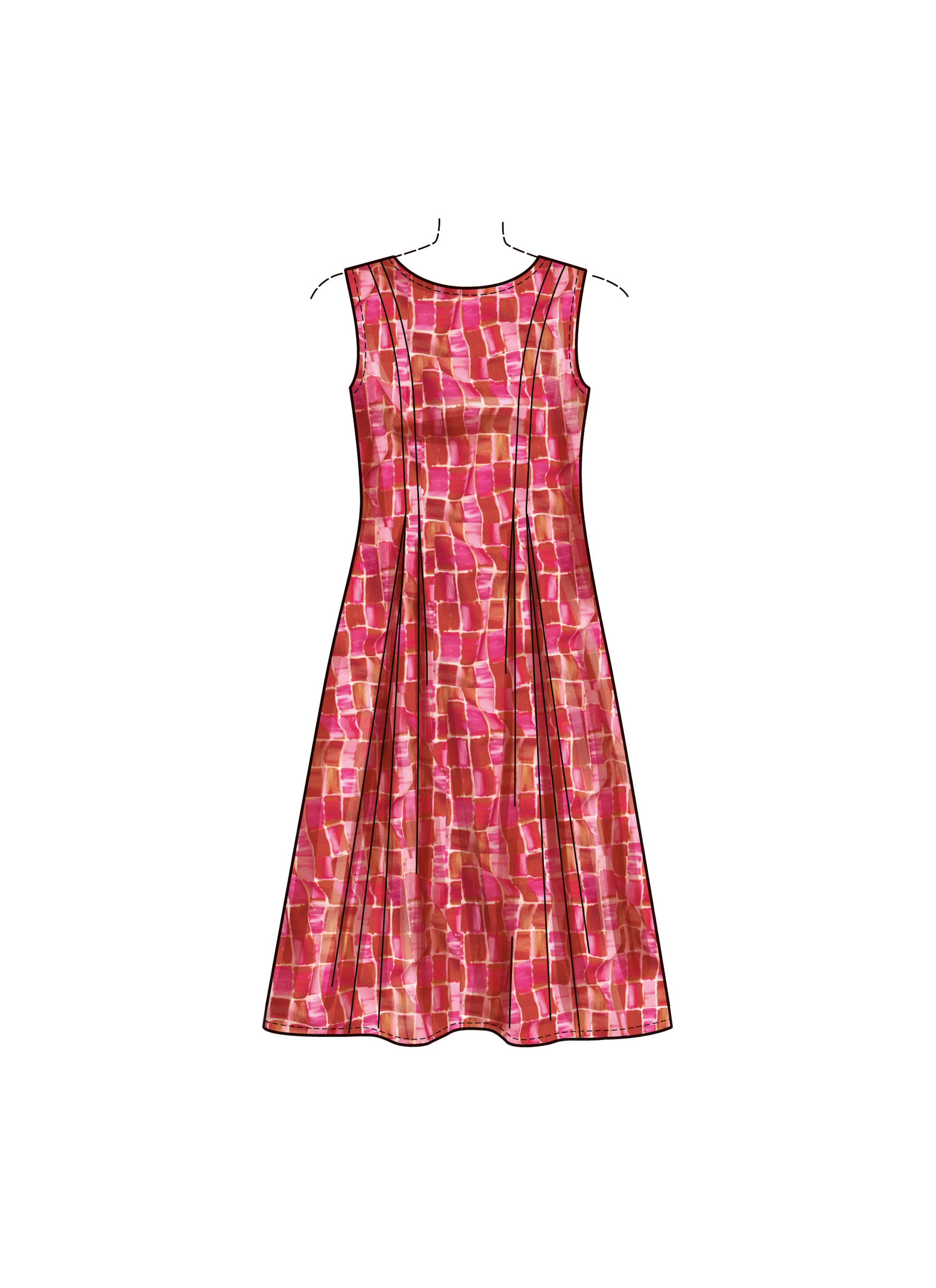 Patron New Look 6778 - Robe en Deux Longueurs pour Jeunes Femmes