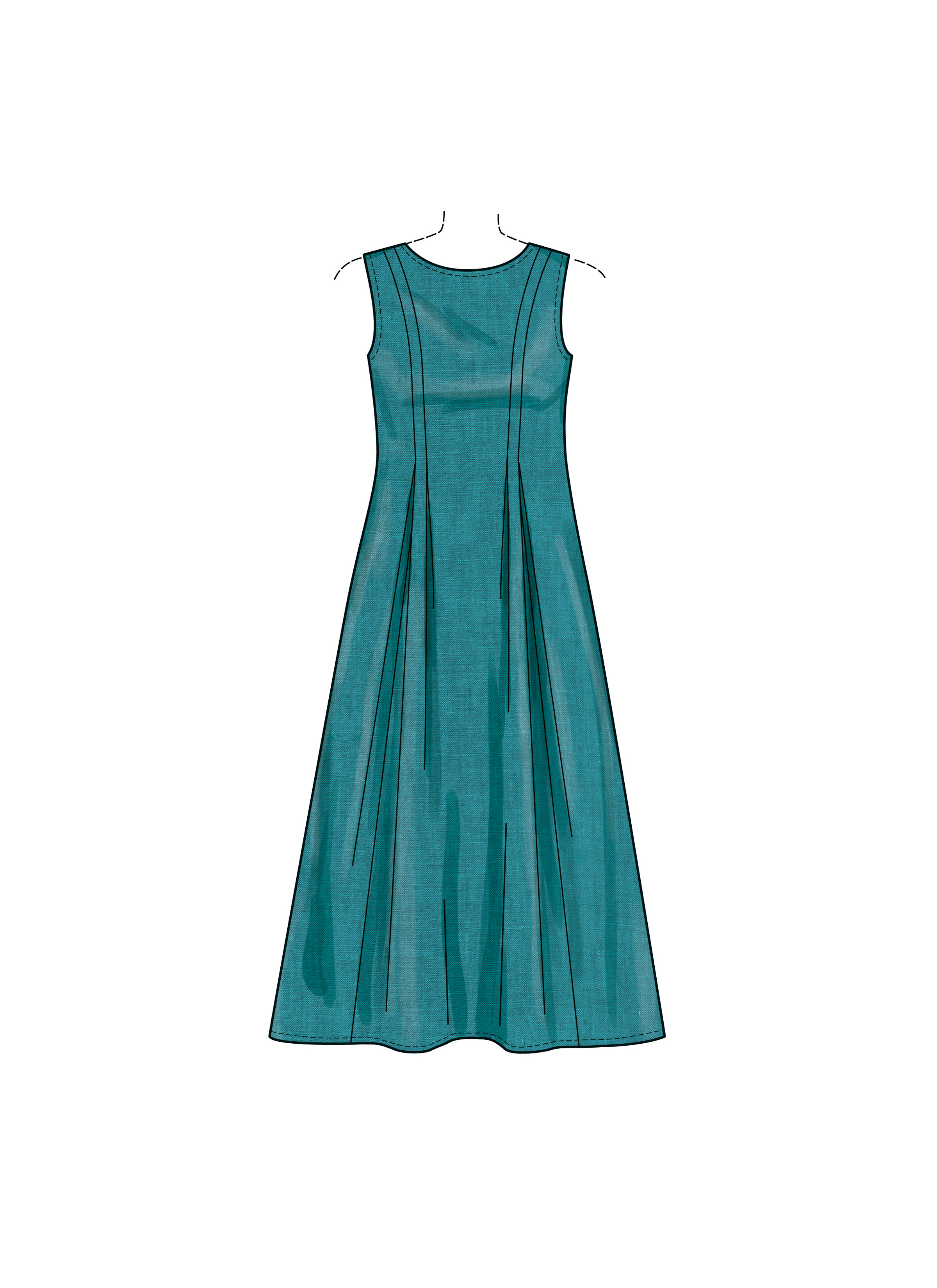 Patron New Look 6778 - Robe en Deux Longueurs pour Jeunes Femmes