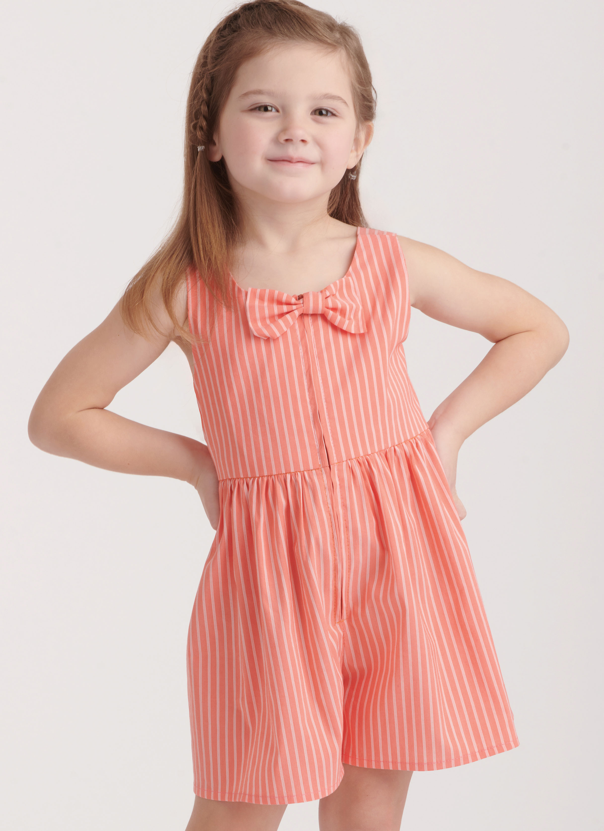 Patron New Look 6784 -  Robes et Barboteuse pour Enfants