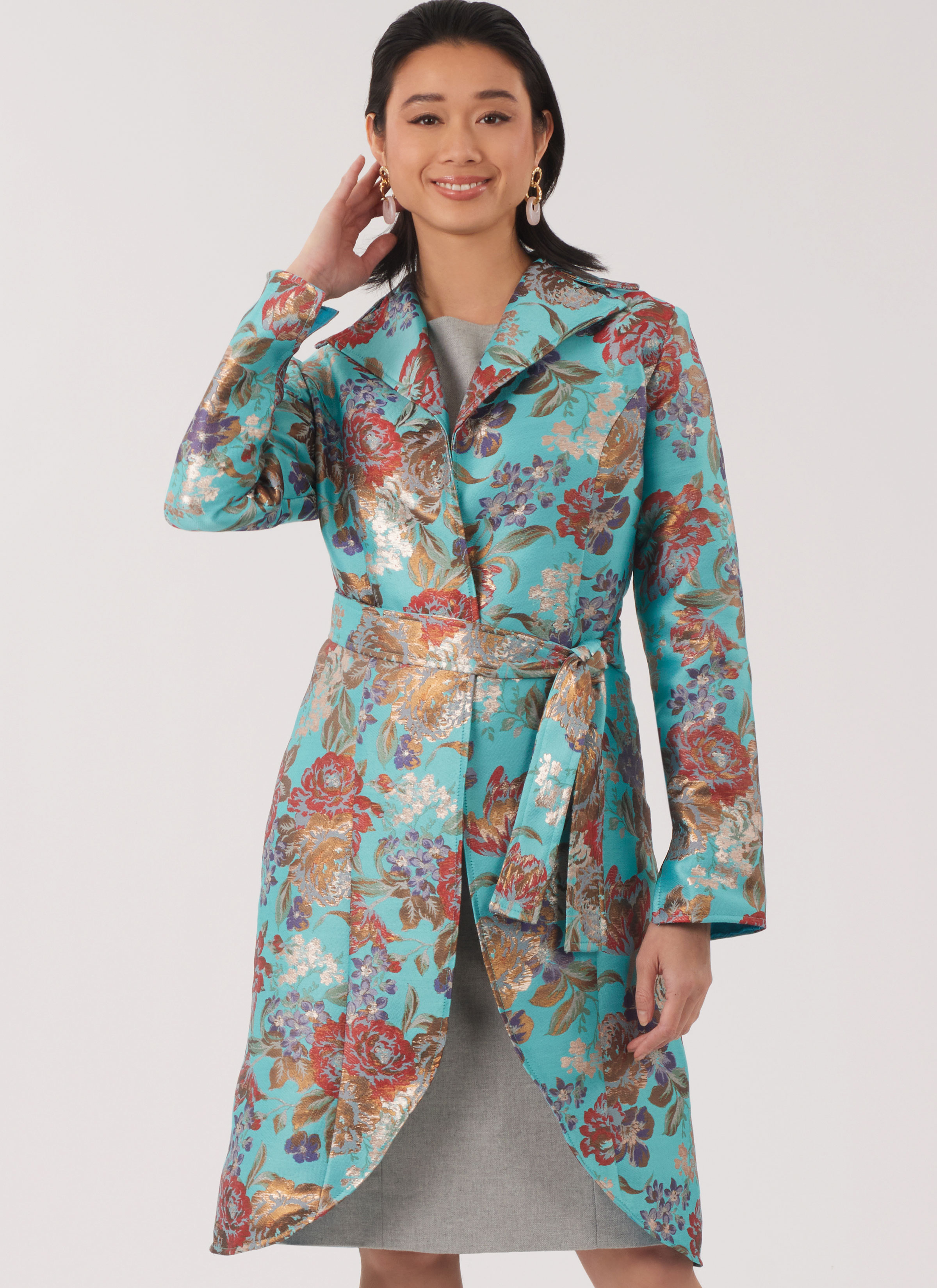 Patron New Look 6809 -  Veste, ceinture et robe