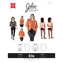 Patron Jalie 4015 ELLE - Haut ample avec Twist réversible devant et dos - Femme, fille et grandes tailles
