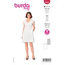 Patron Burda 6048 - Robe chasuble avec encolure en V du 36 au 46