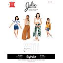Patron Jalie 4129 SYLVIE- Pantalon jambe large et short en tricot- Femme, Enfant fille  