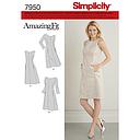 Patron Simplicity 8258 Robe femme 