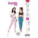 Patron Burda 6011 - Legging sport avec variations de longueurs du 36 au 46 (FR)