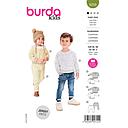 Patron Burda 9259 - Ensemble Tee- shirt et Pantalon bébé de 56 à 98 cm 