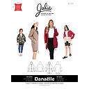 Patron Jalie 4239 DANAELLE- Sweat à capuche zippé