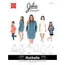Patron Jalie 4240 NATHALIE- Sweat-shirt et tunique cache-cœur à col cheminée