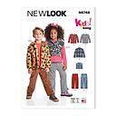 Patron New Look 6746 -  Veste et pantalon du 98 à 128 (FR)