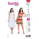 Patron Burda 5901 - Robes romantiques avec touche Vintage du 34 au 44 (FR)