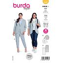 Patron Burda 5935 - Costume féminin du 44 au 54 (FR)