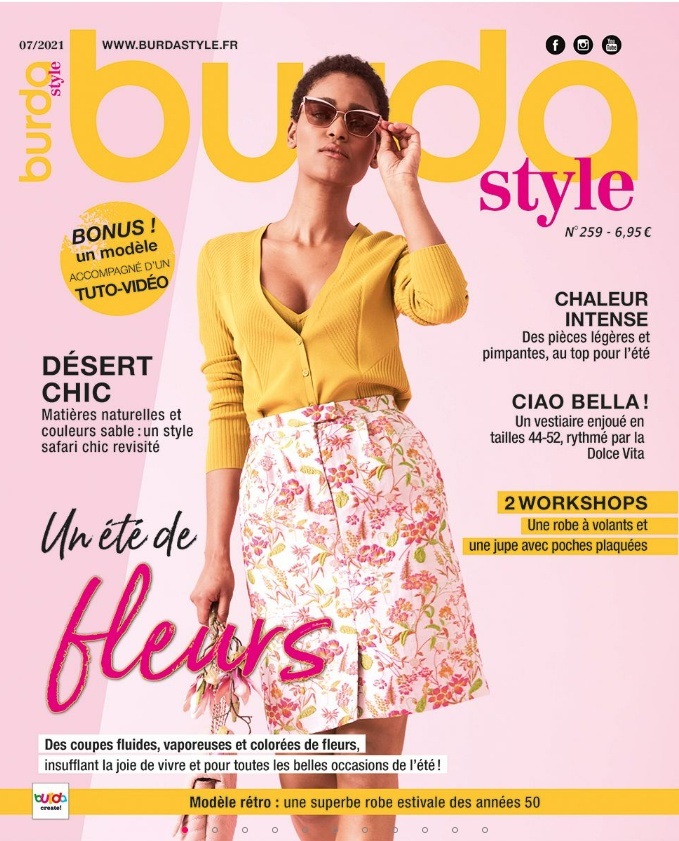 BURDA STYLE - N°259 - Un été de Fleurs 