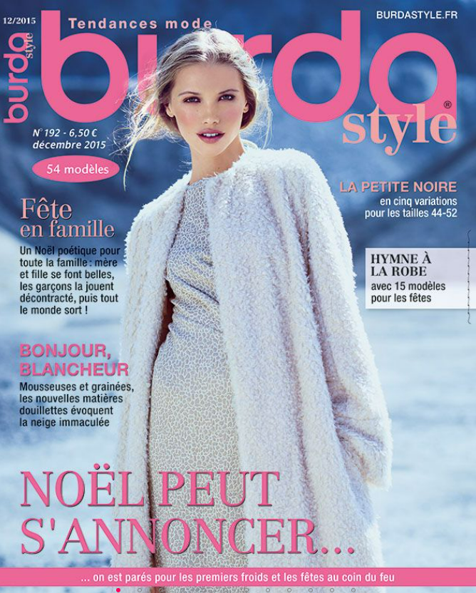 BURDA STYLE - N°192 - Noël peut s'annoncer…
