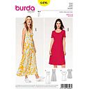 Patron Burda 6496 - Robe du 36 au 48 FR