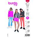 Patron Burda 5849-Blouse