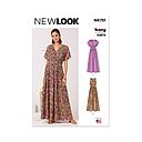Patron New Look 6751 -  Robe pull du 38 au 50 (FR)