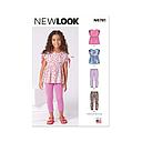 Patron New Look 6761 -  Haut et leggings du 98 à 128 (FR)