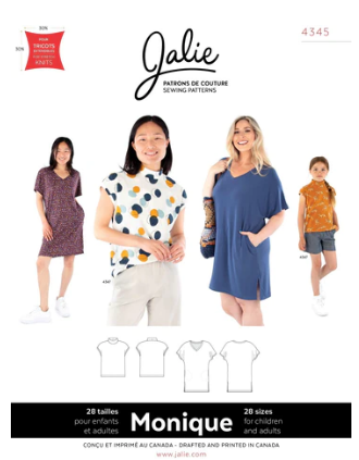 Patron Jalie MONIQUE - Robe et haut