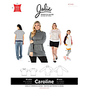 Patron Jalie CAROLINE - T-shirt et tunique à manche raglan