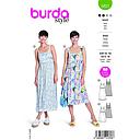 Patron Burda 5821 - Robe d'occassion du 34 au 44 FR
