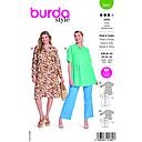 Patron Burda 5841 - Robe printanniere du 46 au 60 FR