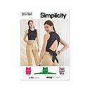 Patron Simplicity 9784 - Haut court du 34 au 52 FR