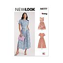 Patron New Look 6777 - Robe et Combinaison pour Jeunes Femmes