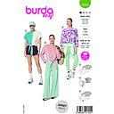 Patron Burda 5763 - T-shirt large et court