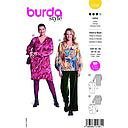 Patron Burda 5783 - Robe raffinnée