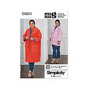 Patron Simplicity 9824 - Manteau en deux longueurs par Mimi G Style