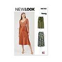 Patron New Look 6793 -  Jupe en Deux Longueurs pour Jeunes Femmes