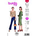 Patron Burda 5738 - Robe & Top