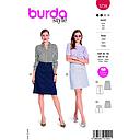 Patron Burda 5739 - Jupe