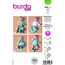 Patron Burda 9204 - Ensemble Bébé