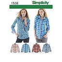 Patron Simplicity 1538 - Chemisier