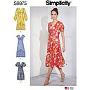 Patron Simplicity 8875 - Robes