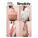 Patron Simplicity 9298 - Sacs cabas 