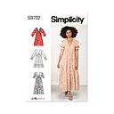 Patron Simplicity 9702 - Robe