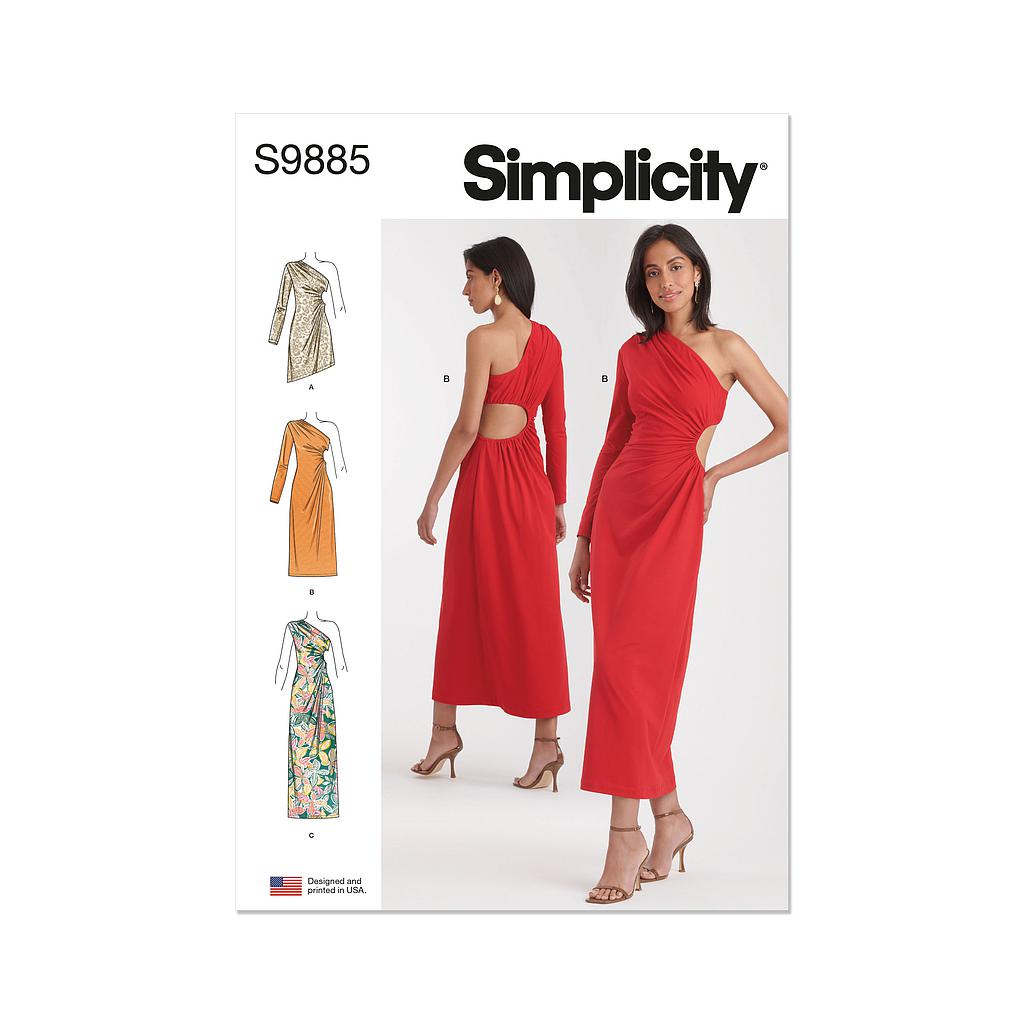 Patron Simplicity 9885 - Robe en maille