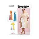 Patron Simplicity 9887 - Robe