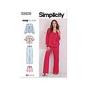 Patron Simplicity 9928 - Haut, pantalon et short