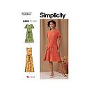 Patron Simplicity 9947 - Robe en maille
