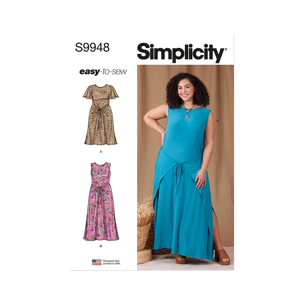 Patron Simplicity 9948 - Robe en maille