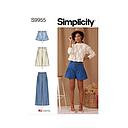 Patron Simplicity 9955 - Shorts et pantalon