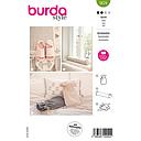 Patron Burda 5676 - Housse et pantoufles