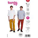 Patron Burda 5682 - Sweat-Shirt et t-shirt