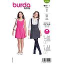 Patron Burda 9198 - Robe