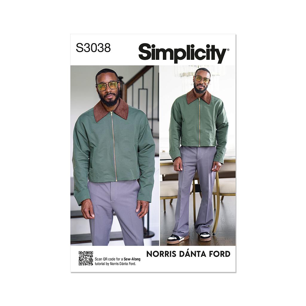 Veste pour Hommes par Norris Dánta Ford